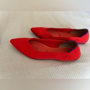 Rothys point, red, 8 1/2 W
